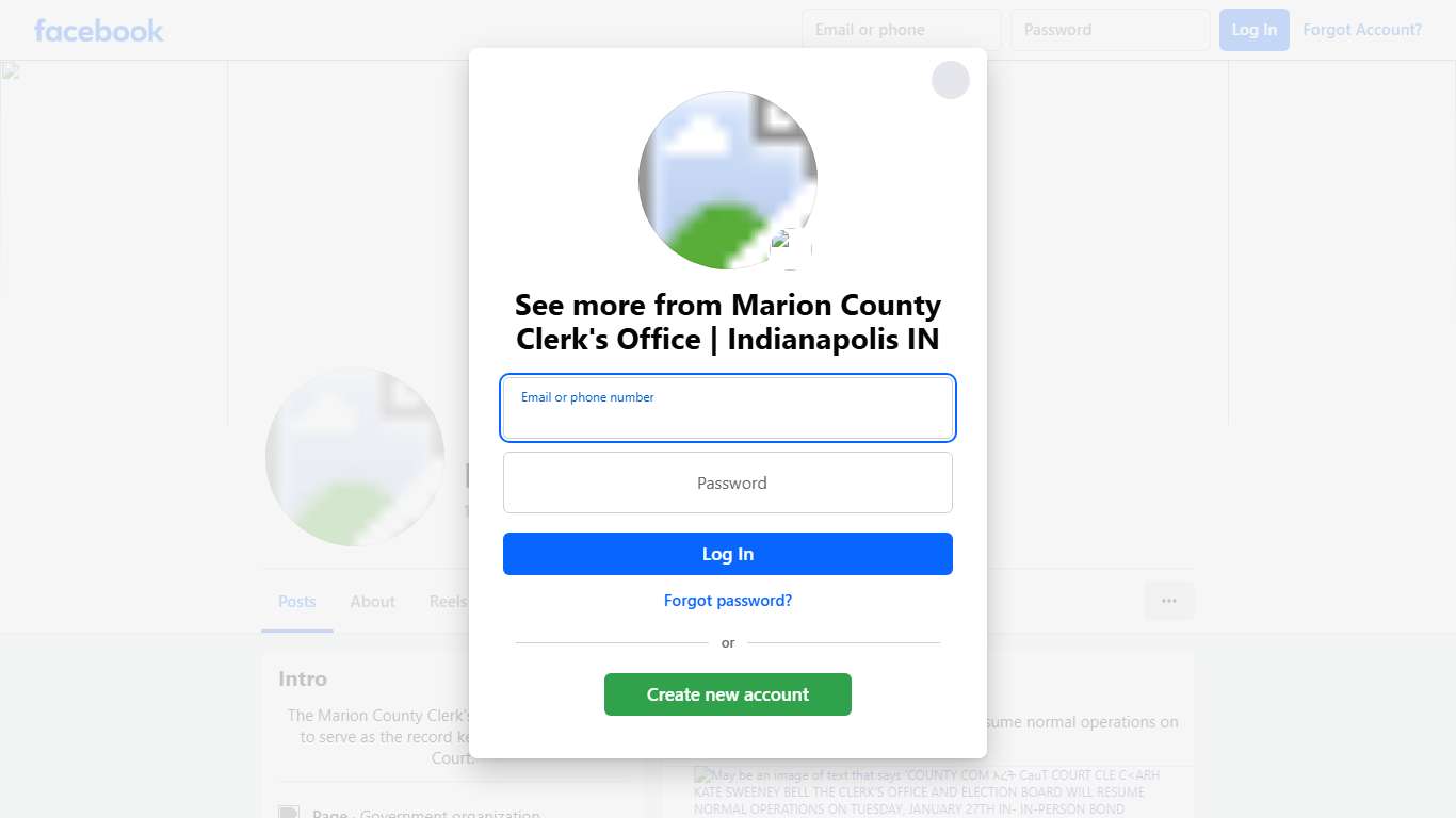 Marion County Clerk's Office Indianapolis IN Facebook